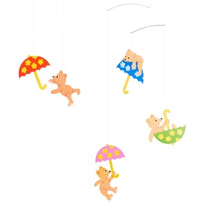【北欧/ベビー】[Flensted hanging art]ハギングベアーズ《モビール》