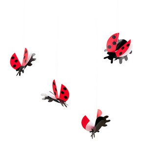 【北欧/ベビー】[Flensted hanging art]レイディバード《モビール》
