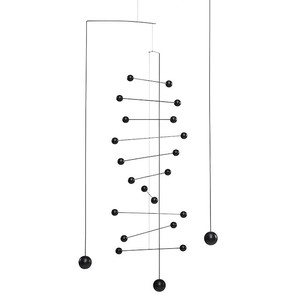 【北欧】[Flensted hanging art]カウンターポイントブラック《モビール》