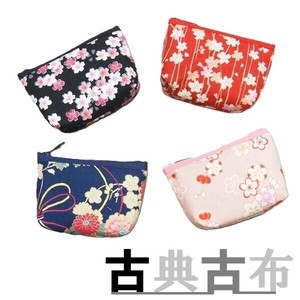 【和雑貨】【古布柄】【日本製】 古典古布  ミニポーチ　アソート