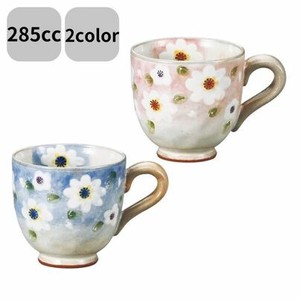 Mino ware Mug Pink Pottery Retro Made in Japan
