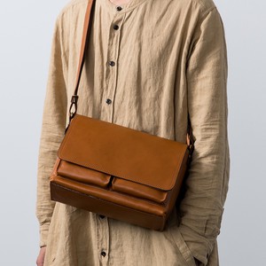 Shoulder Bag Shoulder Leather Size M Made in Japan