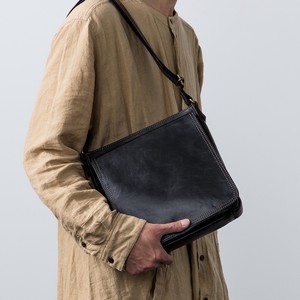 Shoulder Bag Shoulder Leather Made in Japan