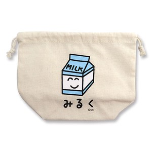 Bag Colorful Bento Box Drawstring Bag Small Case