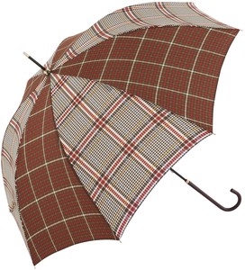 AL Umbrella Stick Umbrella 2 Tone Checkered