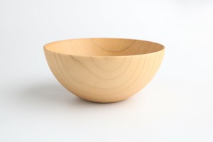 『一汁三菜』の豊かさをこのお椀で！【木製】/wooden/モダンボール小 浅型　選べる2色
