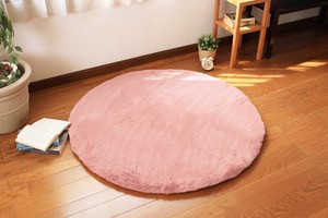 Fluffy Round Rectangle Mat Chair Pad