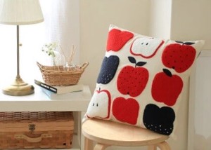 Cushion Cover Design Apple Fruits
