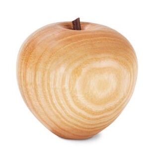 【ドイツの森の木製品】リンゴ　大【木製】【インテリア】【リビング】【ギフト】