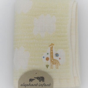 Hand Towel Gauze Towel Yellow Face Made in Japan