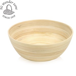 Storage Accessories bamboo Natural bowl 17cm