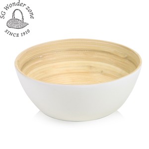 Bamboo Kuchen Style(bowl) ボウル 皿 竹 横17cm キッチン お椀皿 どんぶり 食器 ホワイト