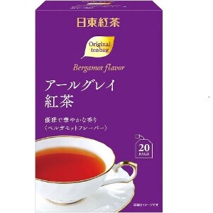 日東紅茶 アールグレイ紅茶 ティーバッグ 2gX20袋 x6 【紅茶】