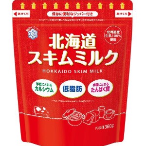 雪印 北海道スキムミルク 360g x12 【ミルク】