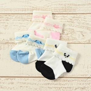 婴儿袜子 动物 新生儿 日本制造