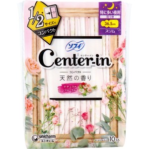Hygiene Product Slim Compact Natural Floral 10-pcs