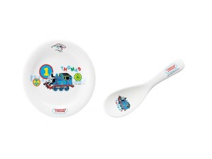 きかんしゃトーマス　ケーキ皿　レンゲ