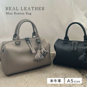 Duffle Bag Cattle Leather Top 2Way Leather