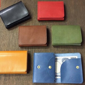 本革 財布 二つ折り財布 コンパクト キャッシュレス レディース メンズ 日本製