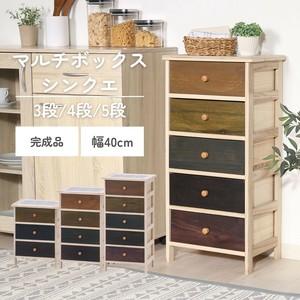 桐製 マルチカラフルボックス シンクエ 2 3サイズ展開　不二貿易