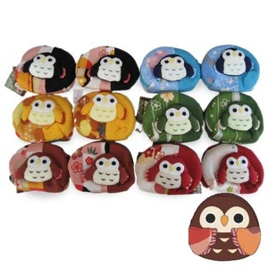 【特価品】【笑夢留】ふくろう/ポーチ（小）FUKU-004