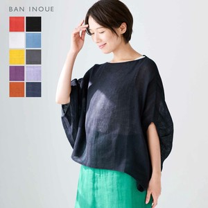 T-shirt Kaya-cloth Tops Sleeve Made in Japan