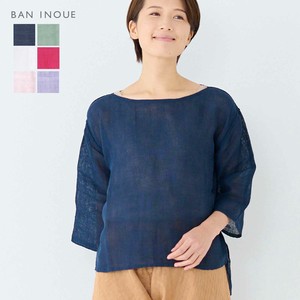 T-shirt T-Shirt Kaya-cloth Tops Sleeve Made in Japan