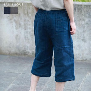 Short Pants Easy Pants Mosquito Net Fabric Unisex Made in Japan