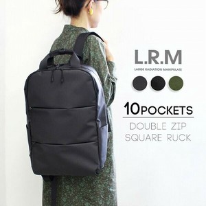 LRM ビジネスリュック ビジカジ リュック バックパック レディース メンズ 仕事 10ポケット 多収納