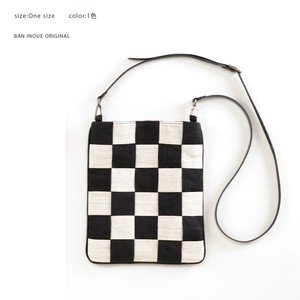 Handbag Lightweight Shoulder Linen Pochette Made in Japan