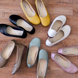 Comfort Pumps Ballet Shoes Petal Slip-On Shoes Made in Japan