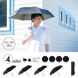 晴雨兼用傘ヒートカットTi for MEN 【晴雨兼用/6本骨/軽量/耐風/遮光/遮熱/UVカット99％以上】