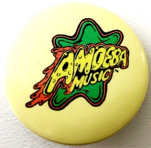 Amoeba Music アメーバミュージック　缶バッチ　缶バッジ　全4種　アメリカン雑貨