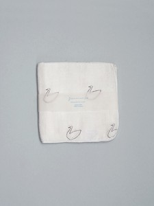 Soft Gauze Handkerchief Swan