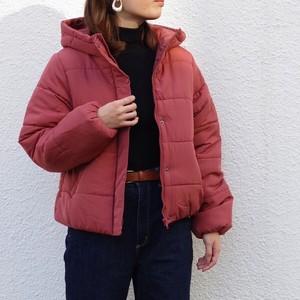 Blouson Jacket Volume Fake Down Short Length Autumn/Winter