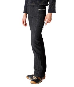 Denim Full-Length Pant Stretch Multifunctional Denim Pants