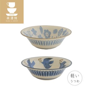 美浓烧 丼饭碗/盖饭碗 礼盒/礼品套装 西式餐具 16.5cm 日本制造