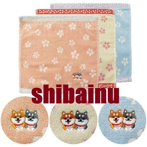 Face Towel Shiba Dog