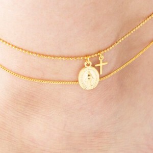 Anklet Layering Layered Jewelry Made in Japan