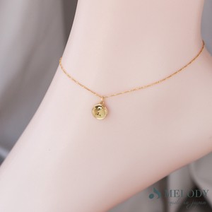 Anklet Coin Accessory Ladies Mini 8 Made in Japan made