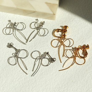 Clip-On Earring  Ribbon Made in Japan