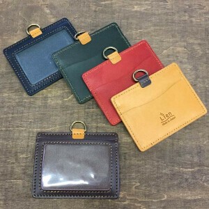 Pass Holder Ladies fashion Genuine leather Men's Made in Japan