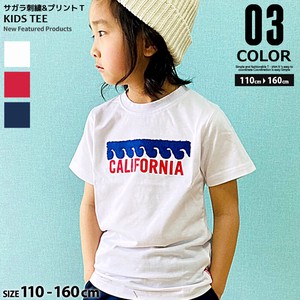 キッズ　アメカジ　カリフォルニアサガラ半袖Tシャツ(320-03)