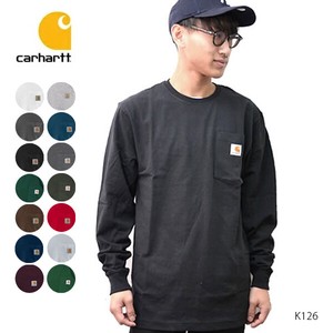 カーハート【carhartt】K126 メンズ トップス ロンT Long Sleeve Workwear Pocket T-Shirt USサイズ