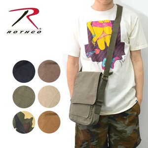 ロスコ 【Rothco】Vintage CANVAS MILITARY TECH BAG 5795/5798 ミリタリー ショルダーバッグ 小さめ
