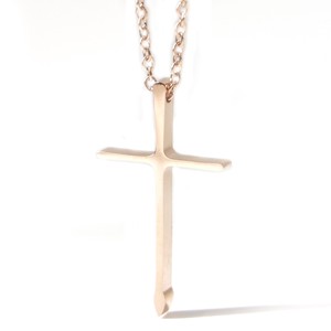 Stainless Steel Pendant Necklace Pink Stainless Steel Ladies' Men's