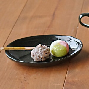濑户烧 大餐盘/中餐盘 自然 15 x 11cm 日本制造