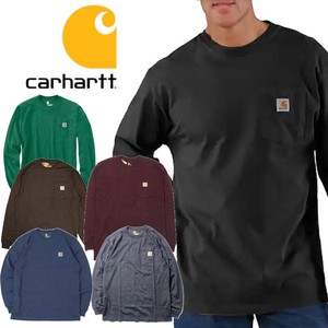 【carhartt】(カーハート) Workwear Pocket LS T Shirt / 長袖 ポケット Tシャツ　6色　K126