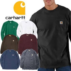 【carhartt】(カーハート) Workwear Pocket LS T Shirt / 長袖 ポケット Tシャツ　7色　K126