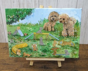Art Frame Shiba Dog Canvas